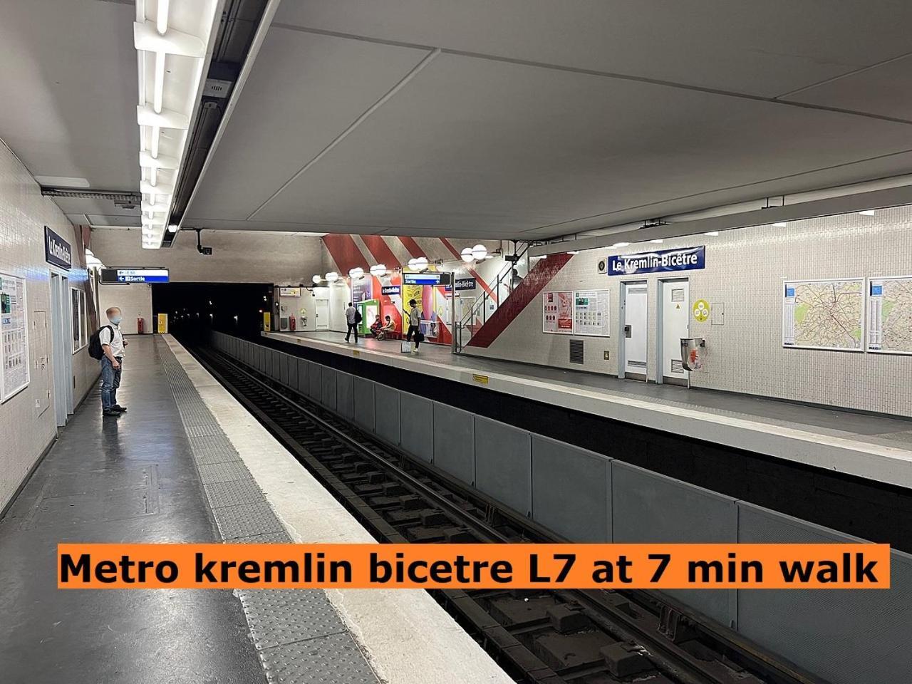 Cosy Kremlin Bicetre Metro Station Appartamento *
